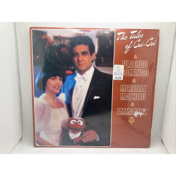 MIREILLE MATHIEU PLACIDO DOMINGO 'THE TALES OF CRI-CRI' LP *Very Rare!* - Picture 1 of 8